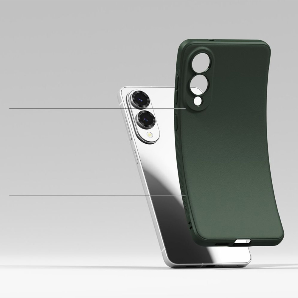 Etui Ringke Onyx do Galaxy S25 Edge, ciemnozielone